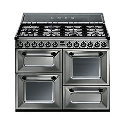 Smeg TR4110X Duel Fuel Range Cooker, Stainless Steel